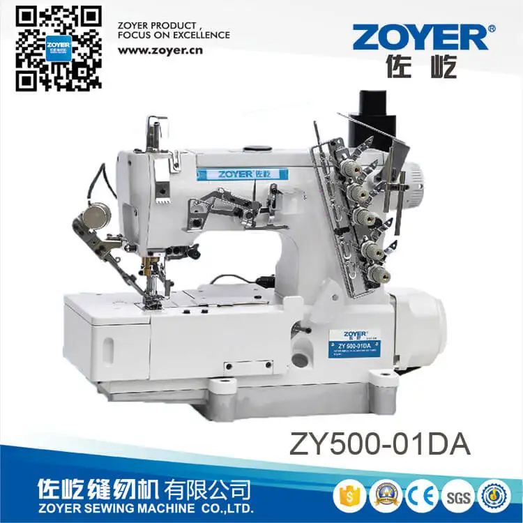 ZY 500-01DA Zoyer Direct Drive Auto Trimmer Interlock Sewing Machine