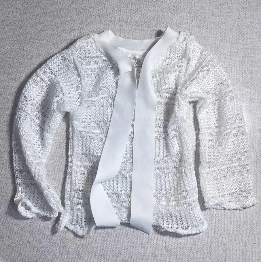 

D09-1018 children handmade toy uncle ID75 U75 am77 doll BJD/SD doll's clothes Strap hollow top wide leg pants 1pcs