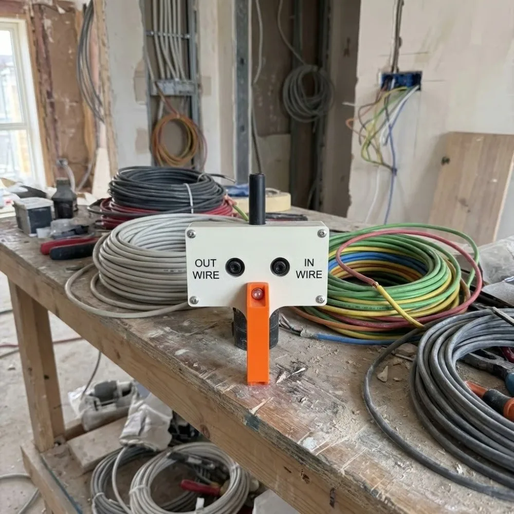 Heavy Duty Wire Puller Handheld Fish Tape 8mm Wire Tugger Smooth Cable Pulling Tool Wall Underground Data Center