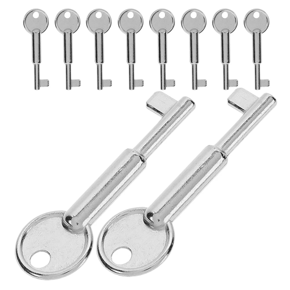 

10pcs Emergency Button Switch Key Sturdy Reset Stop Alarm Manual Call Points Replacement Accessory