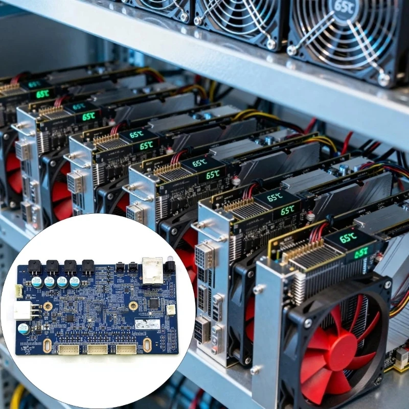 

Ruggedized Mining System Controller Using Technology For Improved Hash Rate Efficiency F19C