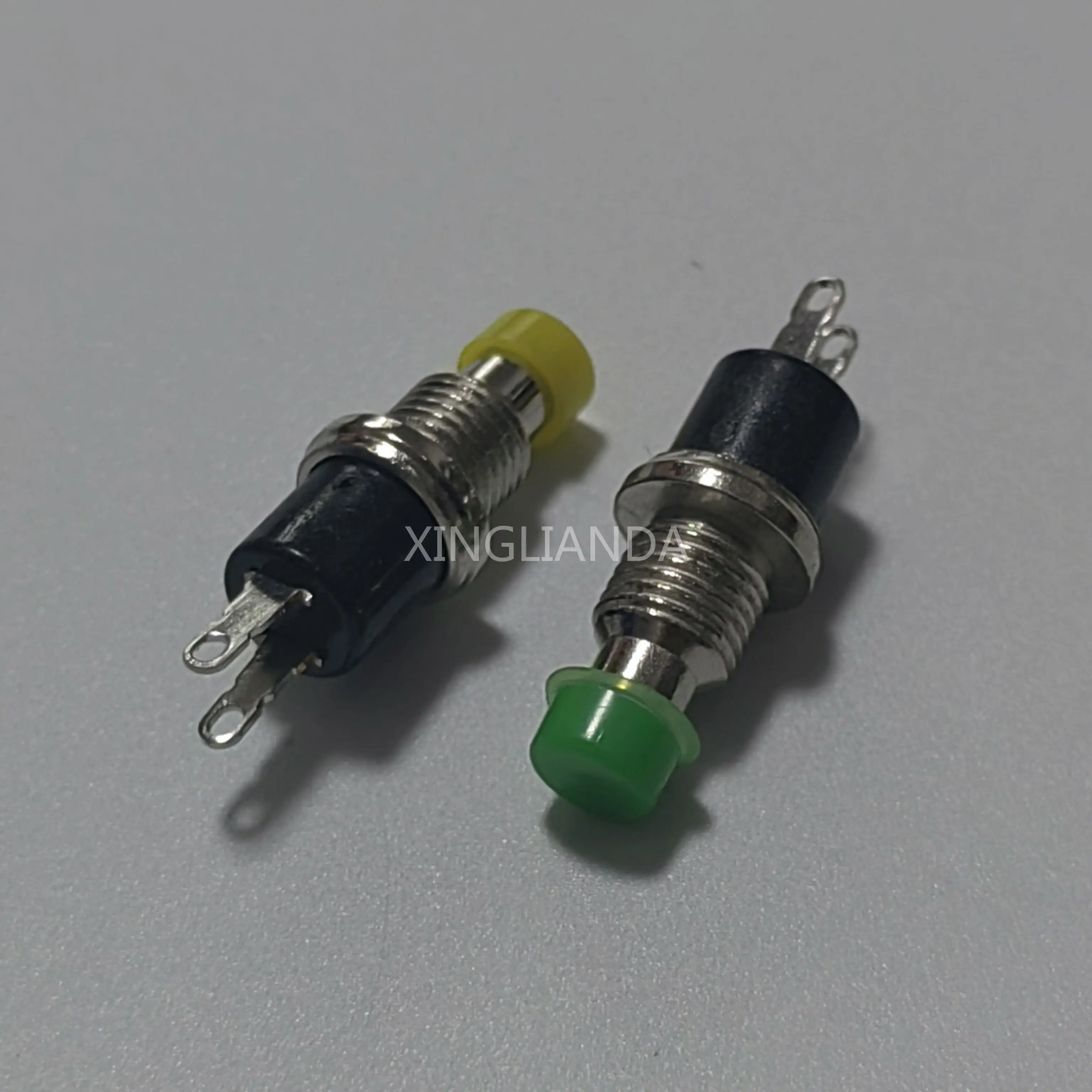 PBS-110 7MM Botão Momentâneo Redefinir Micro Interruptor Momentâneo Normalmente Aberto Sem Bloqueio