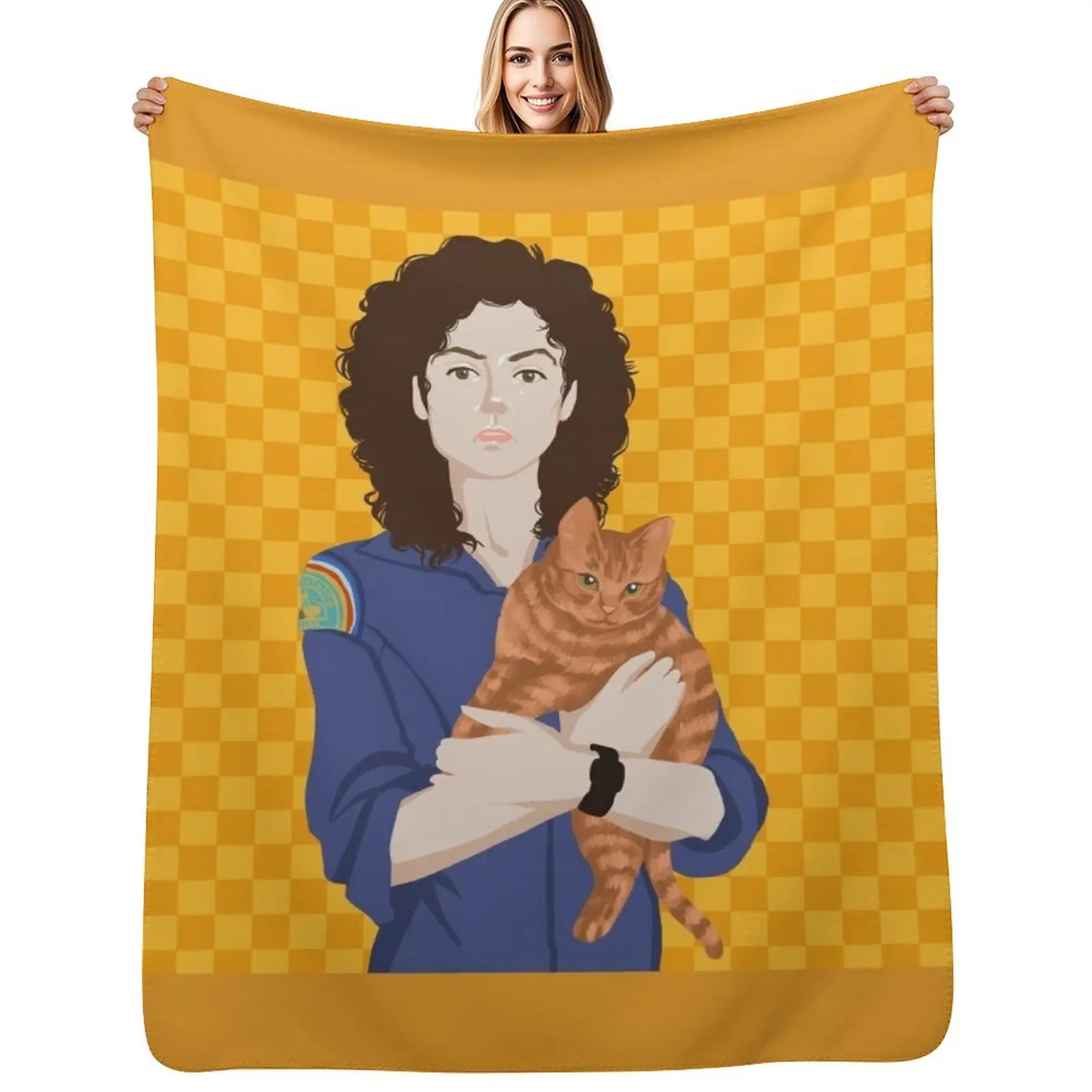 

Ripley and Jonesy Throw Blanket Soft Beach christmas decoration for winter Blankets