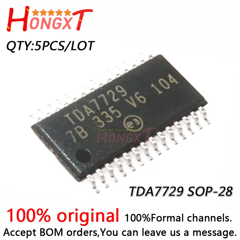 5PCS 100% New TDA7729 SOP-28.Chipset