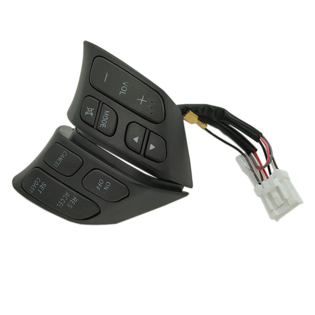 BS3E-66-4M0 Car Steering Wheel Volume & Cruise Control Multimedia Switch Button for 3 2006-2009 Audio MID Switch