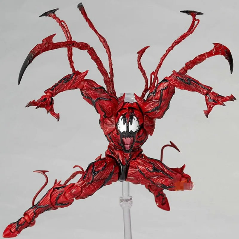 ML Legends Venom Action Figure Toys Carnage Spider-Man Super Hero Figuras Manga Figurine PVC Collection modello regalo per bambini