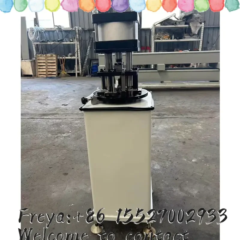 Window and Door Making Machinery Aluminum Profile Window Door Manual Lock Hole Pneumatic Slot Punching Machine
