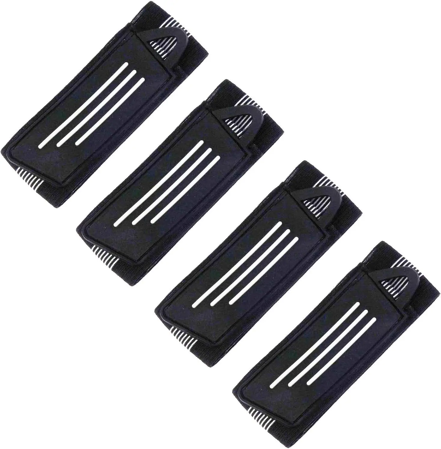 4pcs Cycling Elastic Bandage Bicycle Ankle Binding Belt Clip Belt Outdoor Cycling Equipment