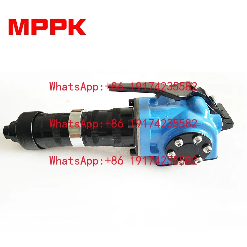 16~32mm Manual Pneumatic Steel Band Strapping Machine KCL32C Pneumatic Tools Strapping Hand Banding Tensioner For Rebar Wood