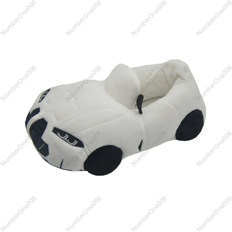 

Реалистичные тапочки для гоночных автомобилей для пар, домашняя обувь с крутым дизайном автомобиля для мужчин и женщин, подходящая семейная домашняя обувь