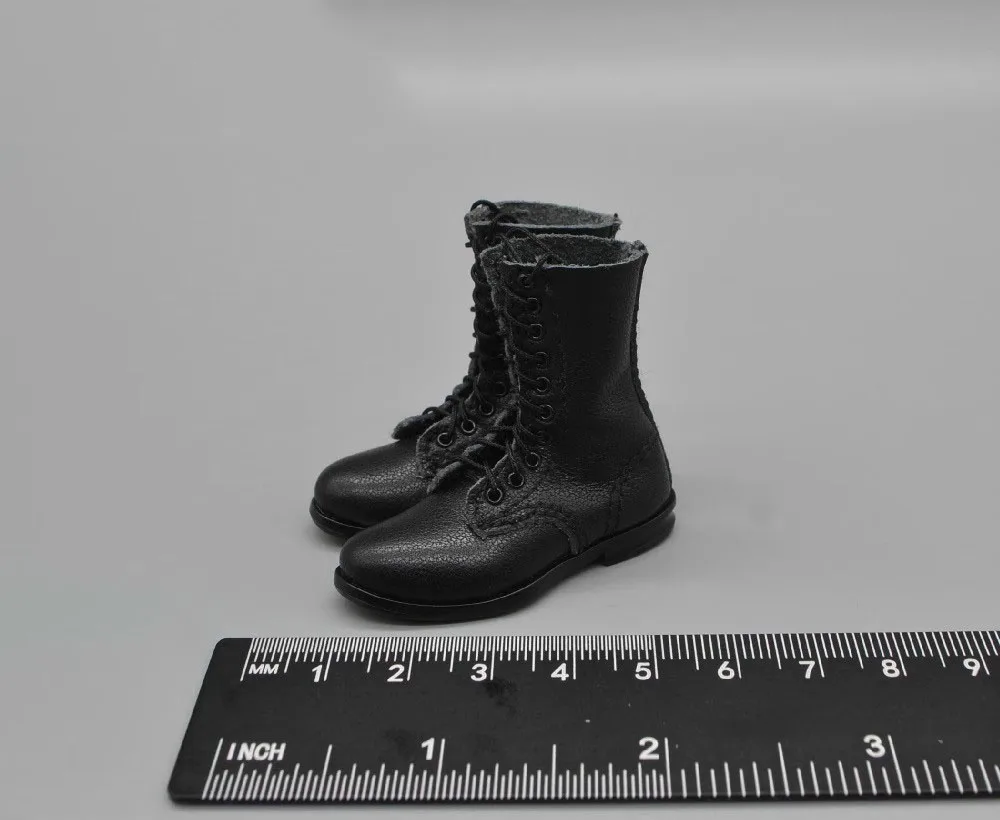 1/6 UJINDOU UD9043 Soldat Puppe Mann Schwarz Hohl Schuh Stiefel PVC Material Handschuh Modell Für 12 "COO BD001 Action figur Sammeln DIY