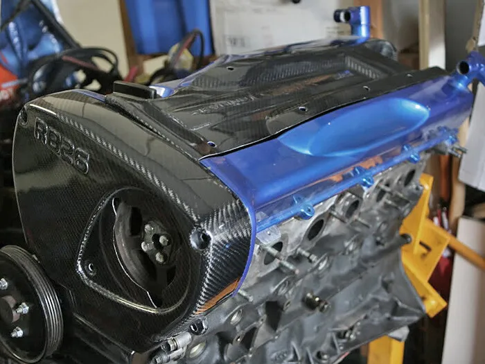 For Nissan GTR RB26 DETT R32 R33 Carbon Fiber Inner Coil Spark Plug Engine Cover car BodyKits 2