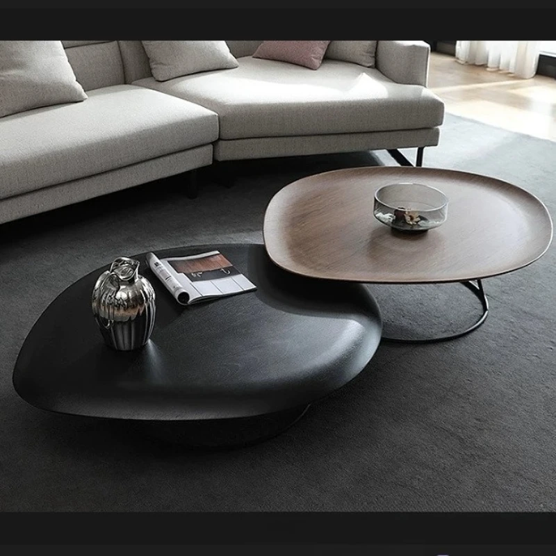

Italian personalized art coffee table small apartment modern minimalist special-shaped home Nordic ins coffee table combination