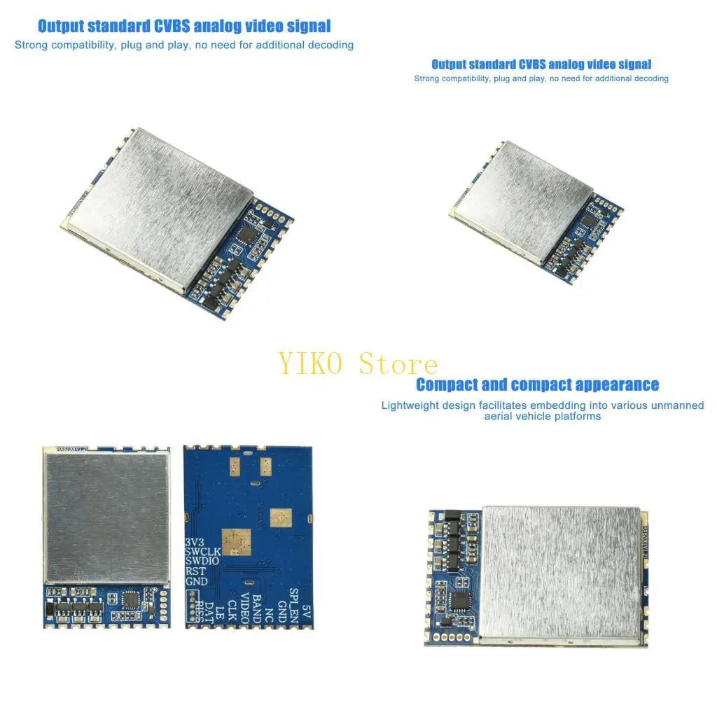 

K32C RX8200 6G Radio frequency Receiver Module With FM PLL Demodulation And Low Power Consumption Design