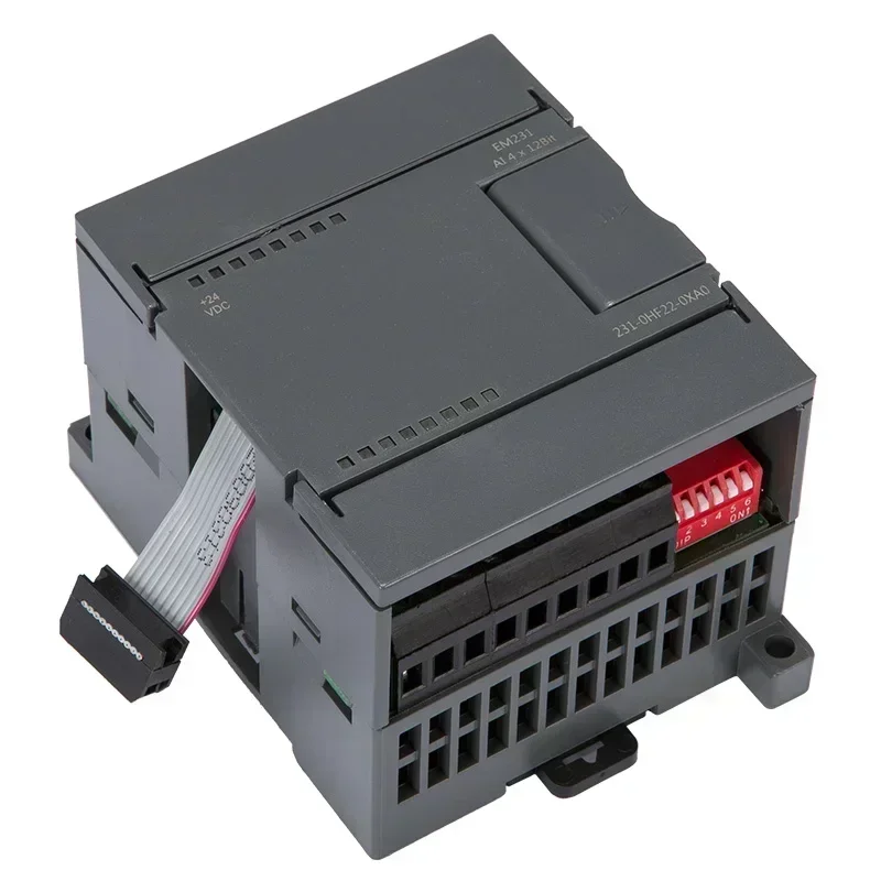 Amsamotion EM231 6ES7 231-0HF22-0XA0 8AI*12Bit Extension Module For Siemens S7-200 PLC 8 Channel Input Analog Module