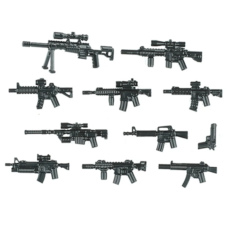 Militär Russland Spezialeinheiten SWAT Bausteine Deutscher KSK US Stadtpolizei Armee Angriffssoldat Figur Waffen Bausteine Spielzeug