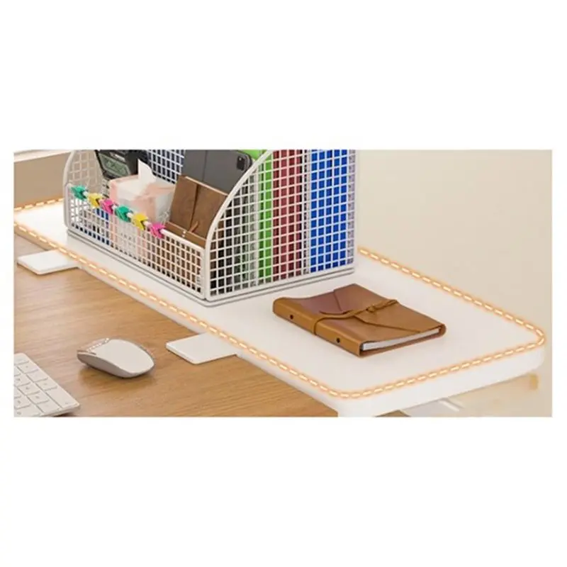 Foldable Computer Desk, Desktop Extension Board, Dining Table Extension, Keyboard Tray, Desktop