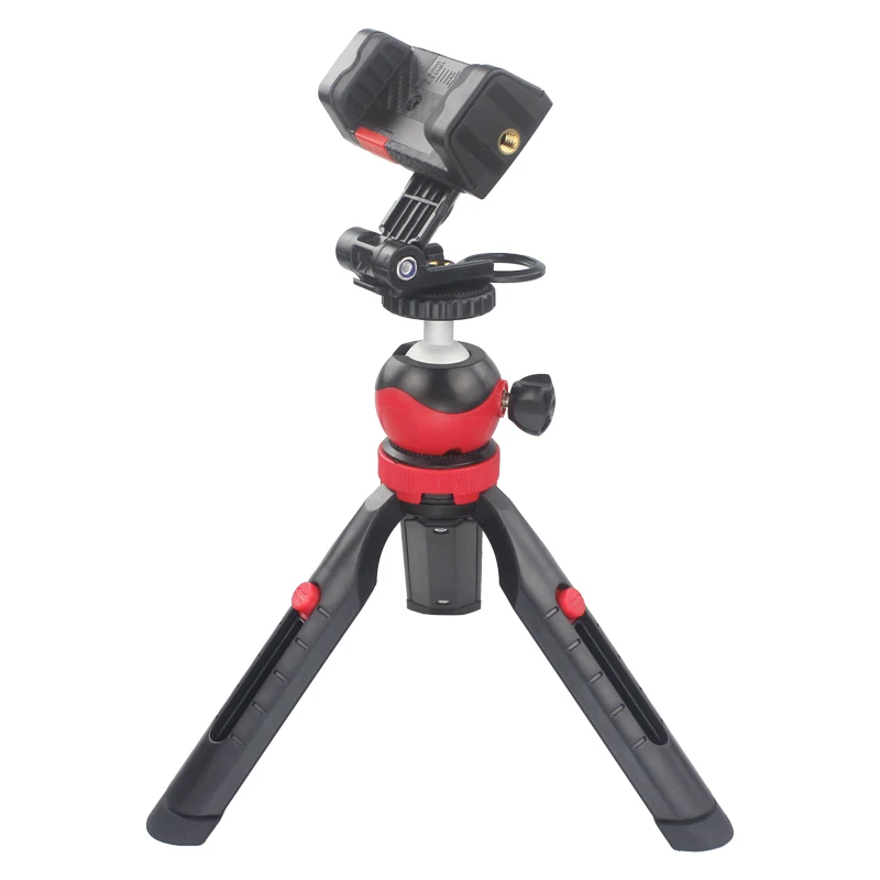 DSLR SLR 휴대폰 브이로그 삼각대 키트 콜드 슈 휴대폰 마운트 홀더, 마이크 LED 라이트 미니 삼각대, 아이폰 13 소니용