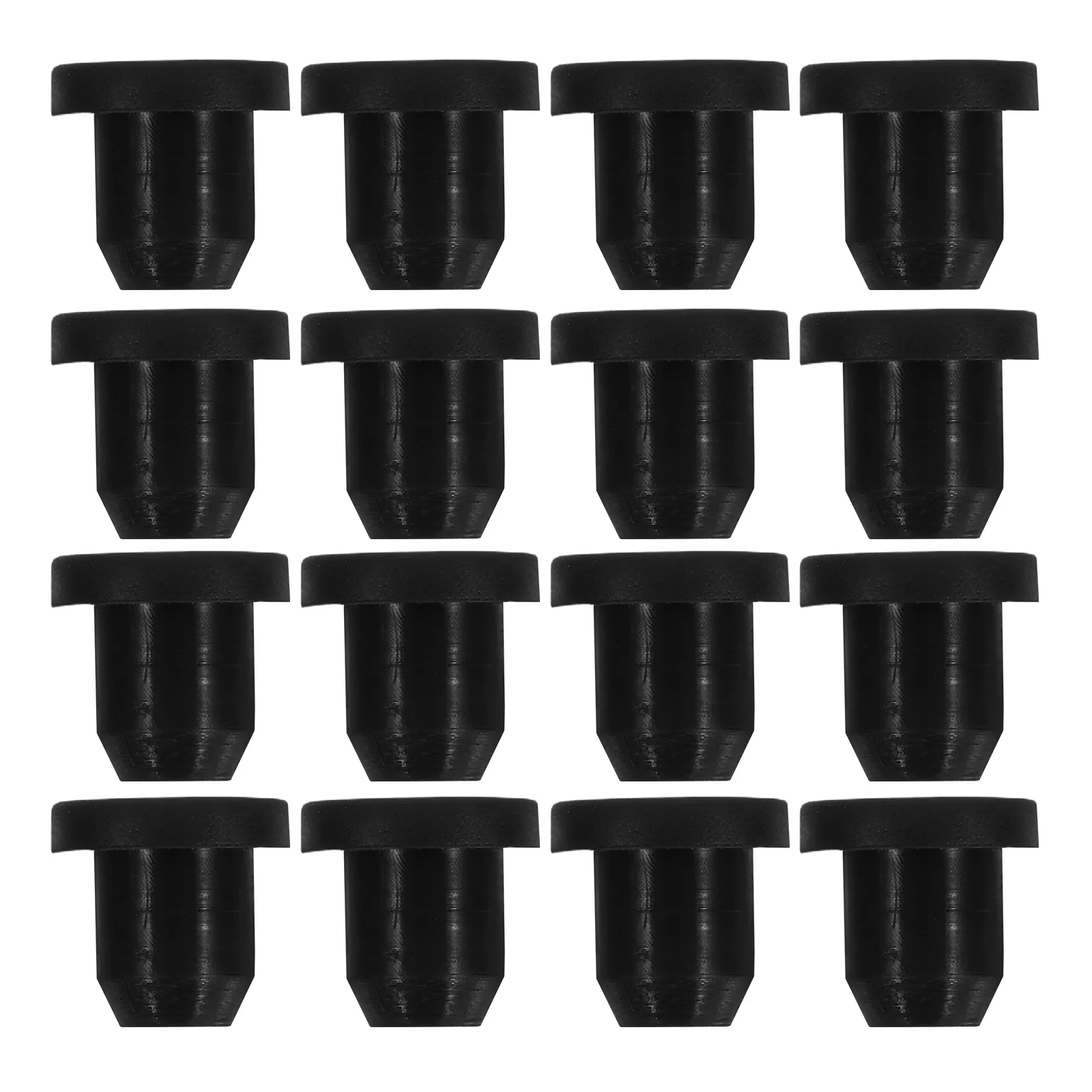 

40 Pcs In Lockhole Plugs 6 5mm Black Silicone Bottle Silicone Bottle Stopper Cap Sealer for Glass Stoppers Airtight Cap Hole