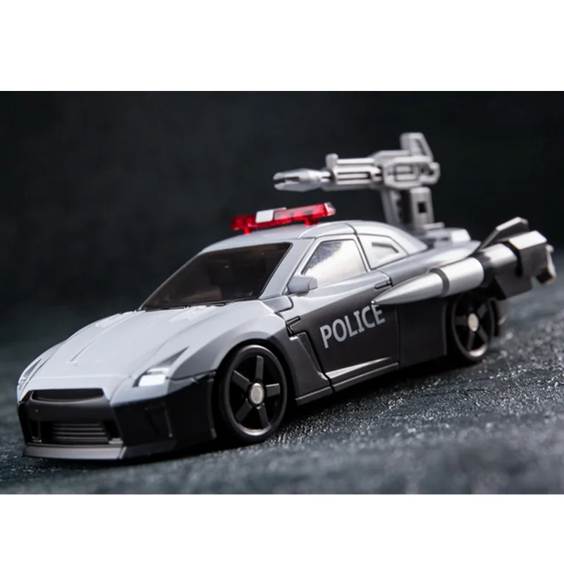 Imagem -06 - Grandes Descontos Transformação Peças Conjunto tt Hf01 Hf01 Smokescreen Prowl Velocidade Vermelha Branco Patrol Suit Action Figure com Caixa