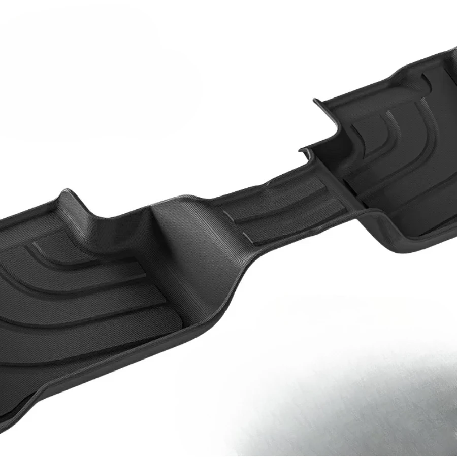 الحصير TPE ل 2018-2024 BMW X3 & X4 حمولة حقيبة السيارة بطانة جميع الأحوال الجوية الطابق بطانة الصف الثاني Seatback حامي حصيرة #4