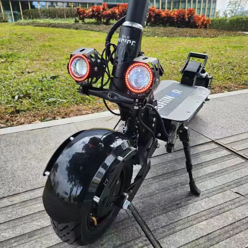 2024 New scooter 60v 6000W 30ah 40ah lithium battery fast speed 70-85km/h 11inch electric scooter for adults dual motor