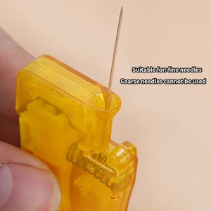 1/2 pcs Easy Easy Threader Threader Self-Rose Tool Guide Plastic Sewing Sewing Sewing Through Threading 10 Main Sales Parts for Sewing Machine - №8