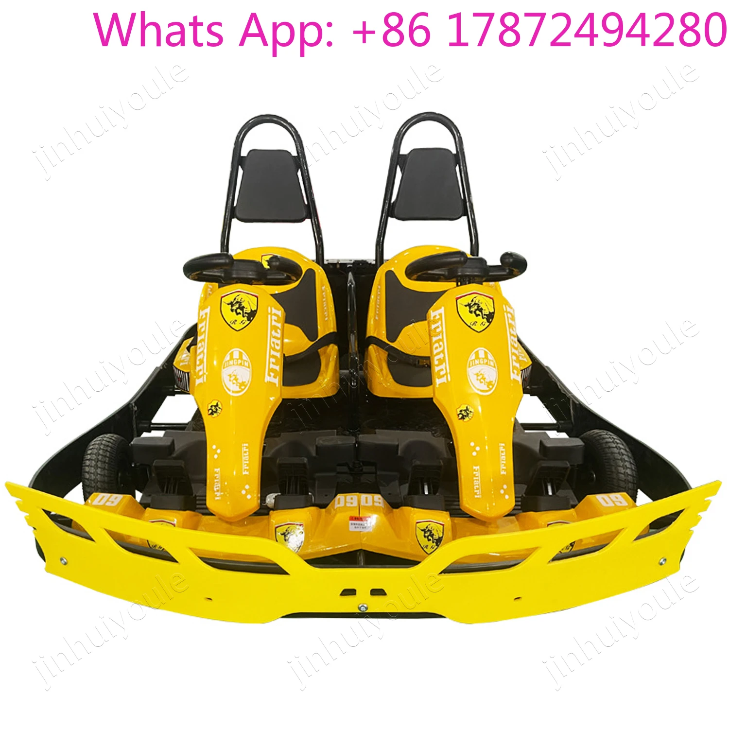 Electric Amusement Park Rides With Small Turning Radii And High Speeds For Children Go-karts-Outdoor Use