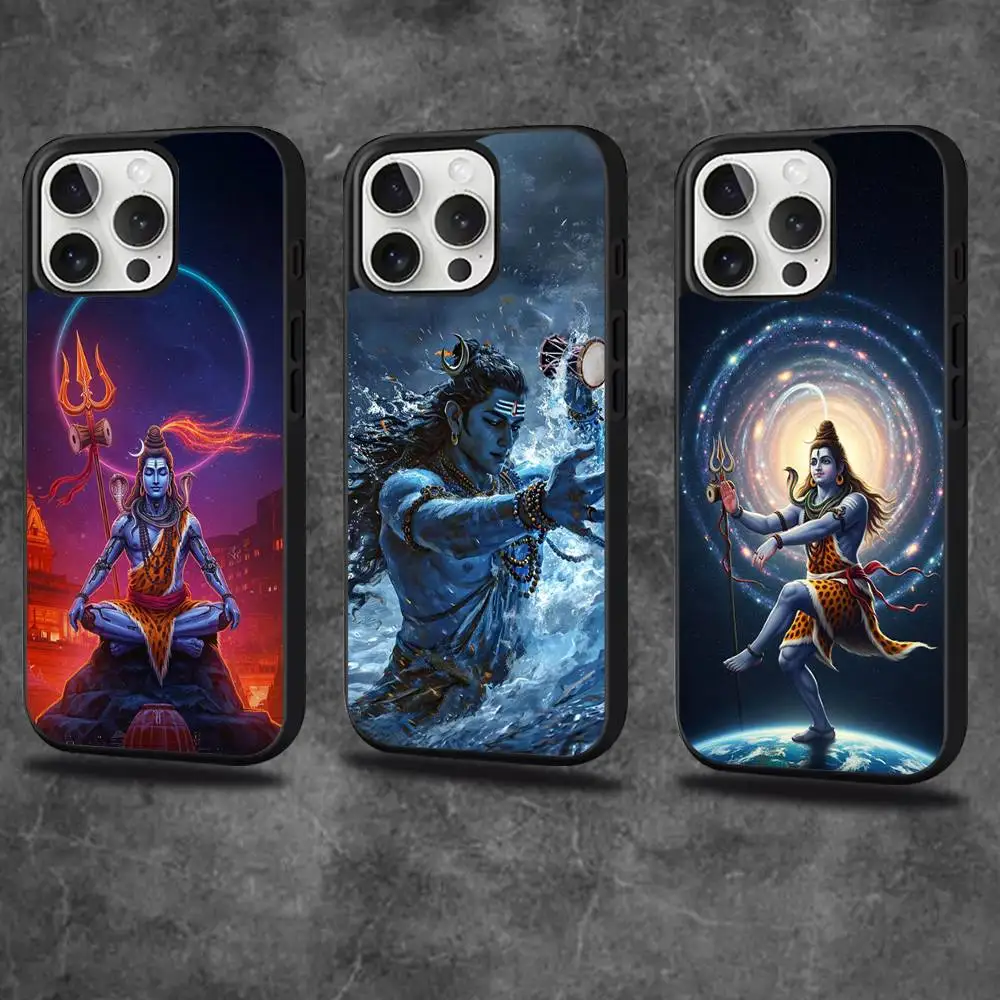 

Lord Shiva Mahadev Of India Phone Case For iPhone 16,15,14,13,12,11,Pro,Max,Plus,Mini,SE4,E Magnetic Magsafe Wireless Charging