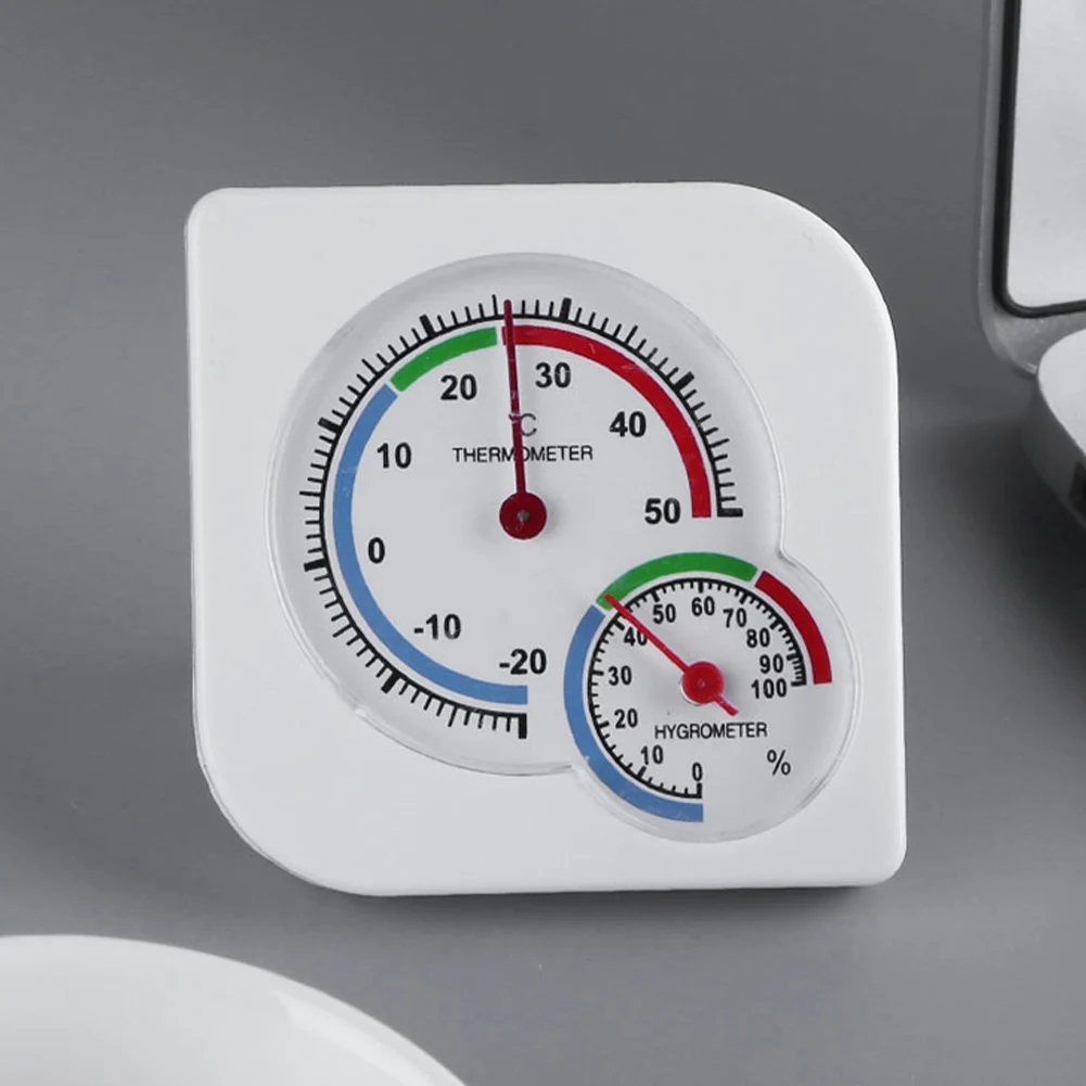 Higrometer Analog Berbentuk Labu, Pengukur Suhu dan Kelembapan, Tidak Perlu Baterai untuk Gudang/Laboratorium/Aptek/Rumah Kaca