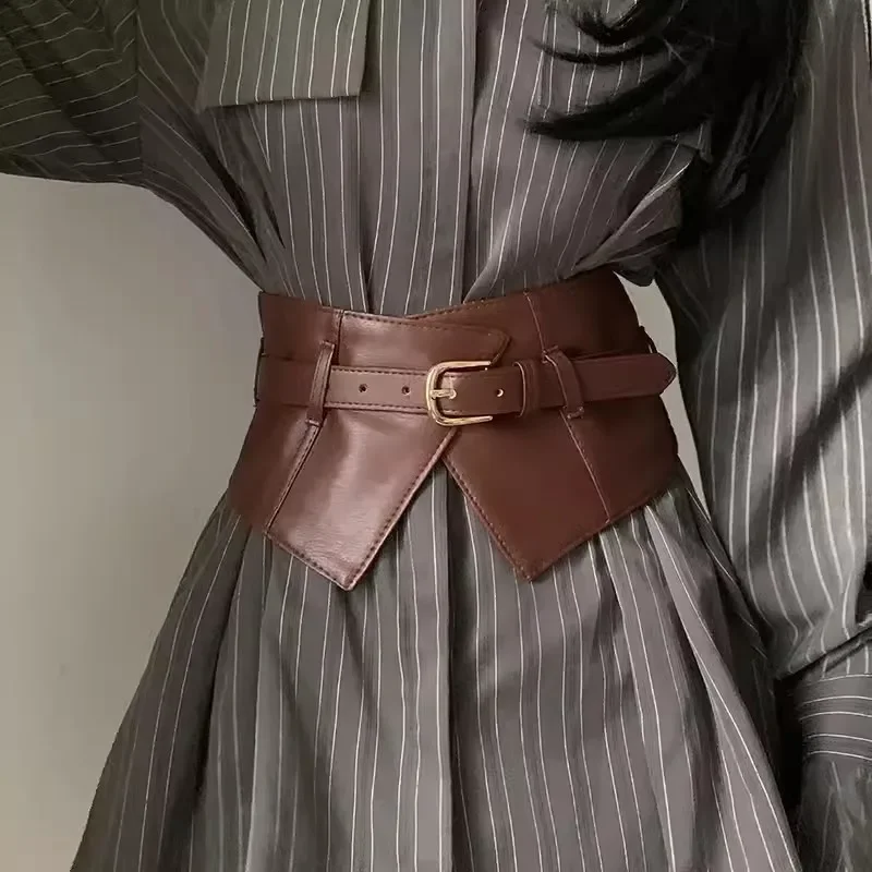 Gürtel für Damen, dekorativer Taillengürtel für Rock und Hemd, schwarzer Taillengürtel, elastisch, schlicht, vielseitig, Pullovergürtel – Detail 5