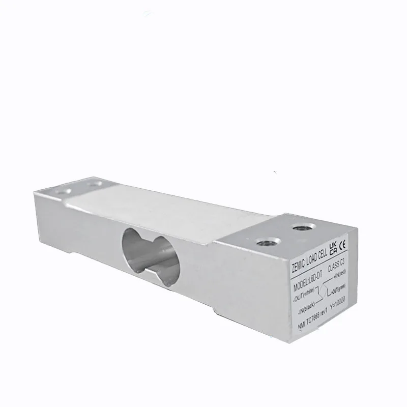 Single-point aluminum load cell 100kg-1t range 0.03% accuracy, screw-mounted, suitable for domestic and commercial use