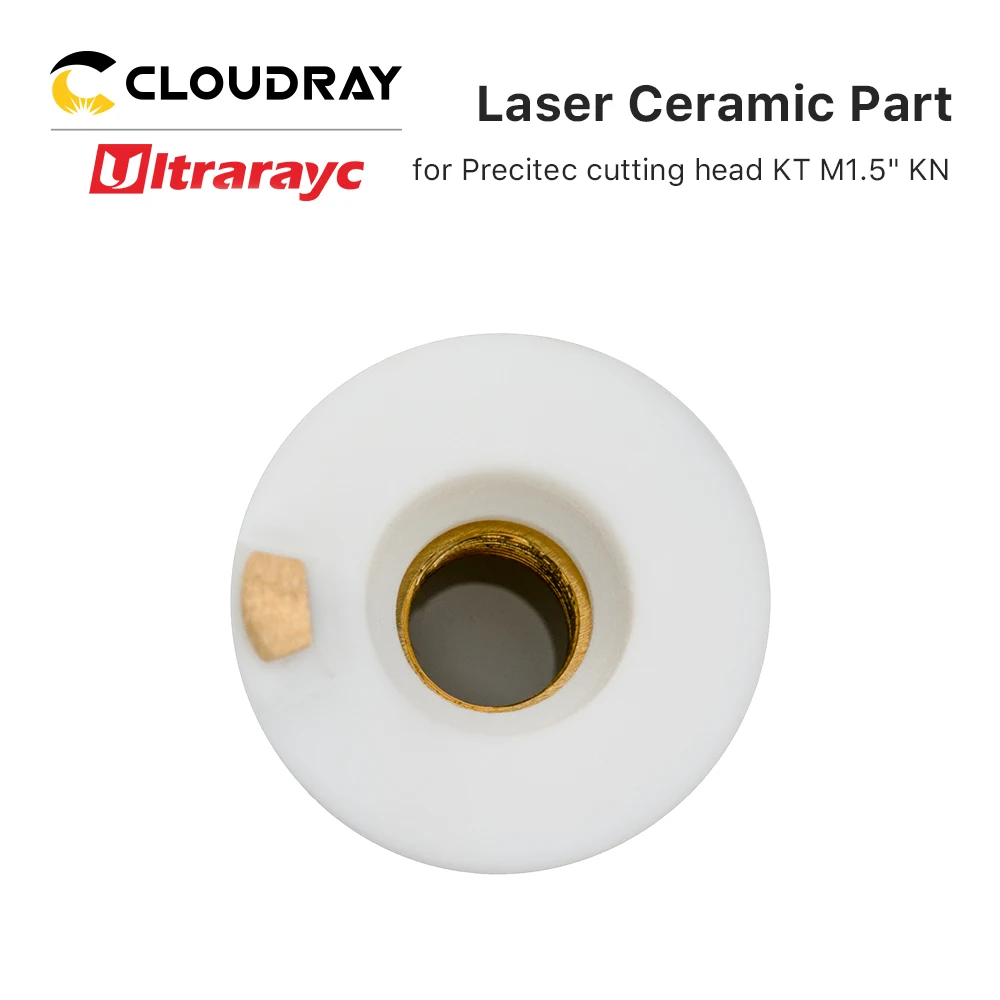 Ultrarayc 3d laser cerâmica kt m1.5ins kn peça cerâmica bico titular para precitec P0494-752-00001 d17 h14.3 m6