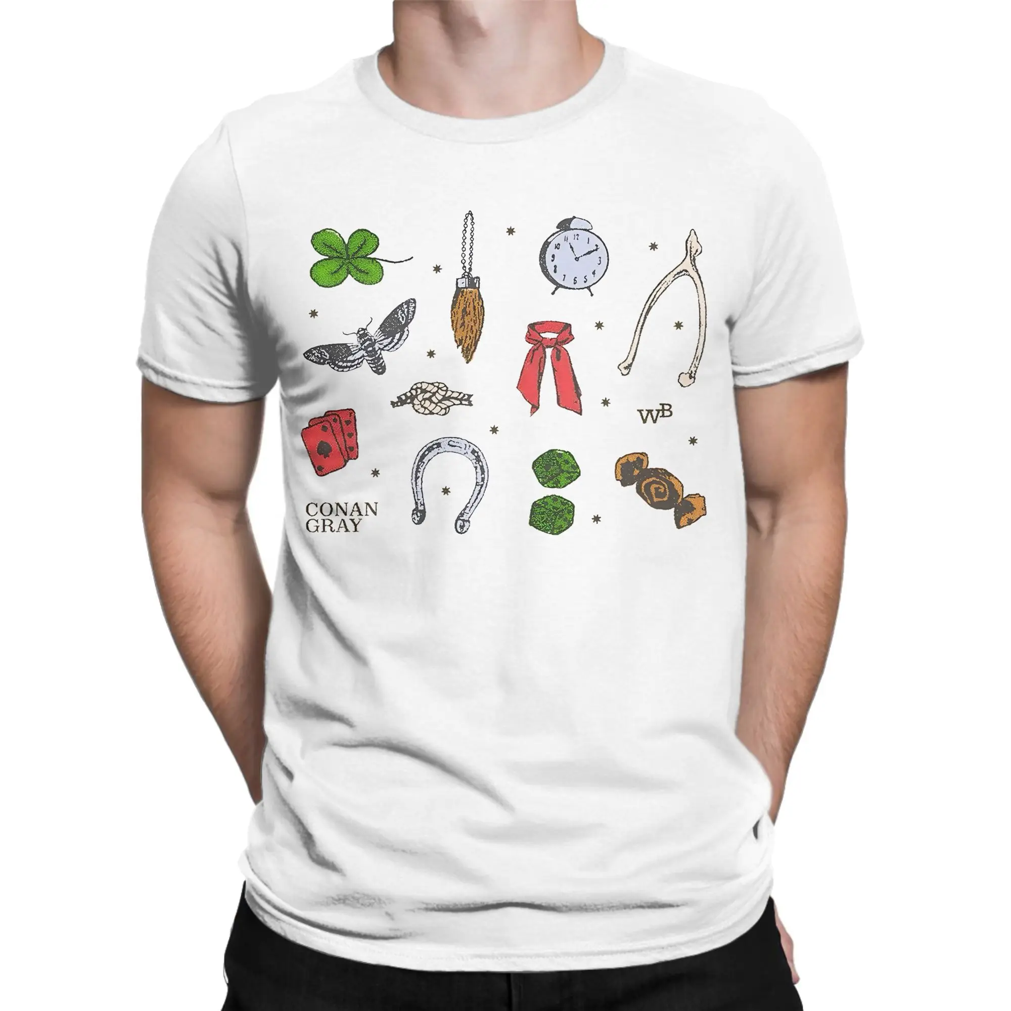 Conan Gray Wishbone Album T Shirt Summer  Hipster T Shirts Male Cotton O Neck 4XL 5XL 6XL Tees Short-Sleeve Vintage Tops