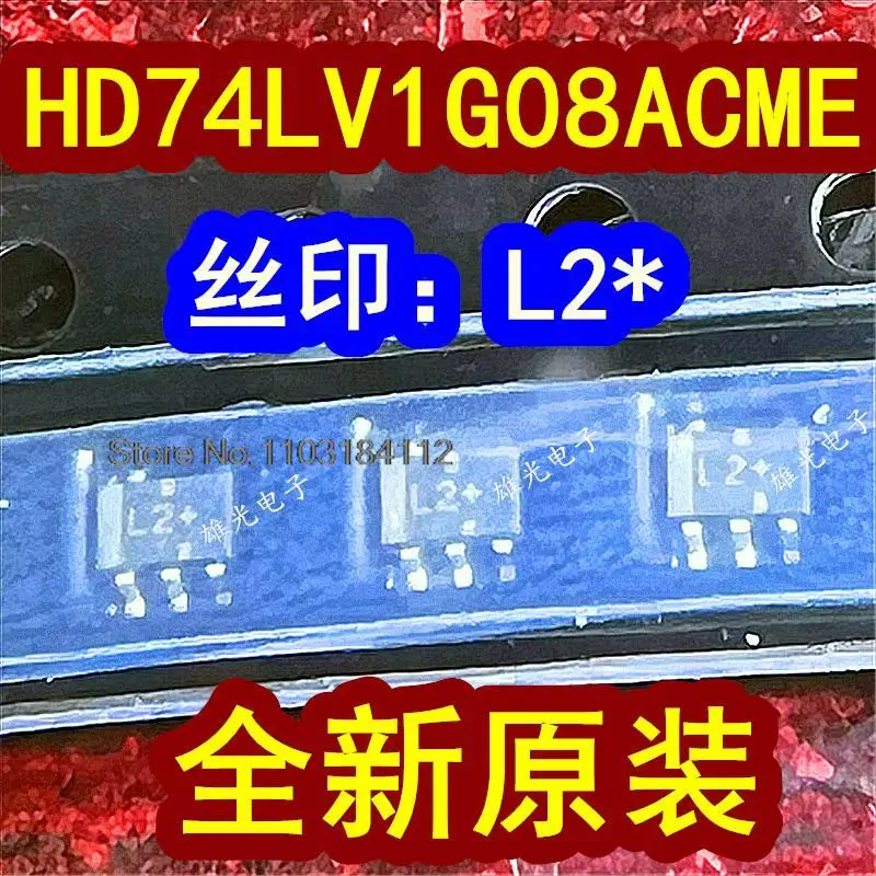 

10 шт./партия HD74LV1G08ACME L2 * L2 + L2D SOT353 5