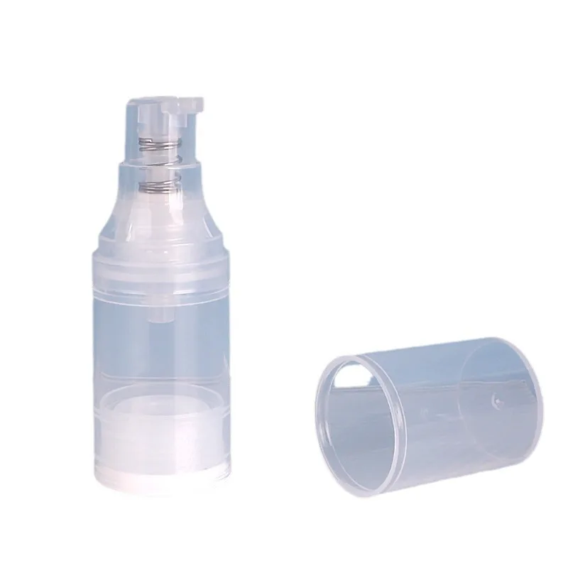 15-50 ml Mini Tragbare Vakuum Presse Typ Flasche Nachfüllbare Make-Up Kosmetik Für Creme Gel Feuchtigkeitscremes Flüssigkeit Lotion flaschen