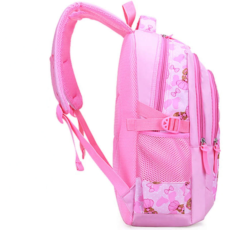 Mochilas infantis de grande capacidade à prova d'água, Doces Meninas Mochilas Escolares, Kawaii Primários Estudantes, Adolescentes Bonitos Mochilas