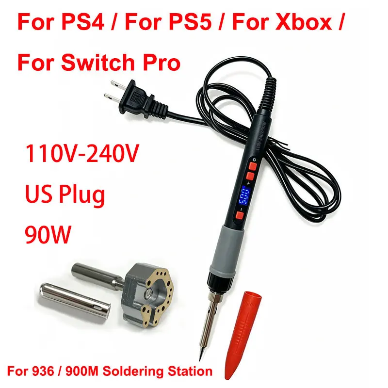 90W Joystick Soldering Tip Adjustable Temperature Soldering Station for Xbox PS4 PS5 Switch Pro Controller Joystick Desoldering - view 2