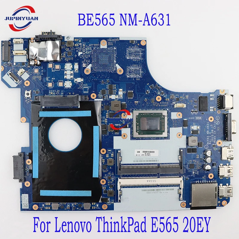 

A6-8500P For Lenovo ThinkPad E565 20EY 100% Tested Laptop Integrated Motherboard BE565 NM-A631 CPU DDR3 FRU PN 01AW115 01AW114