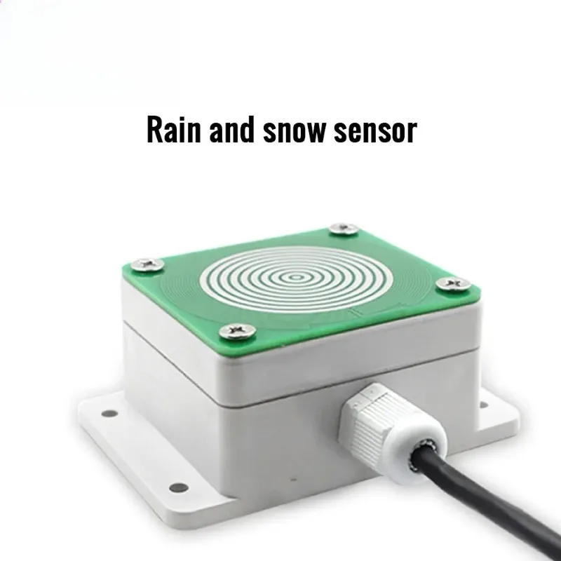 Heated Rain Snow Sensor RS485 Relay Output Weather Detection Transmitter for Rainstorm Snow Monitoring