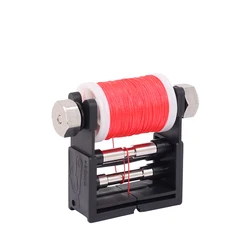 1pc Bow String Serving Jig Tool Aluminum Alloy Adjustable Tension Archery Winder for Various Bow Bowstring Tool