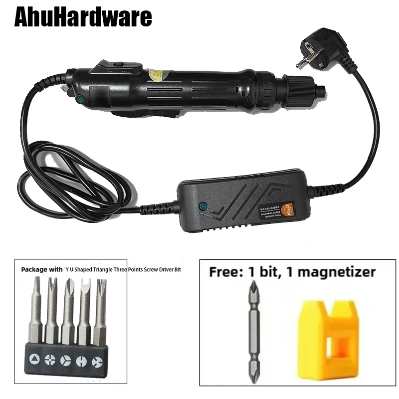 Electric Screwdriver Adjustable Speed Brushless Electric Batch Industrial Grade In-line Torque Power Tool 110V-220V Power Repair