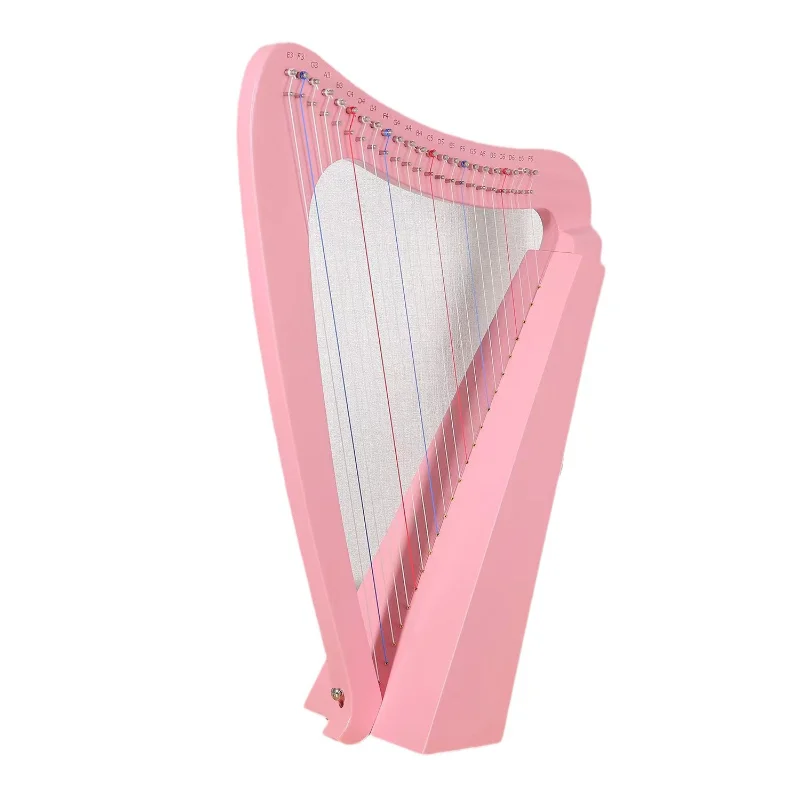 

Small harp half key Irish 19 string 15 string harp portable small