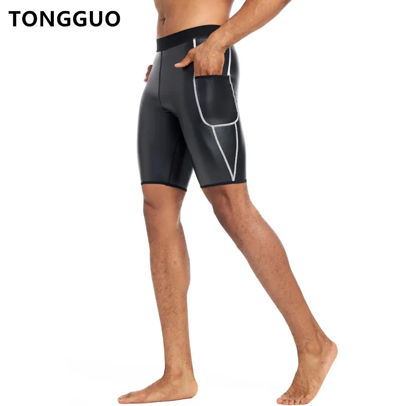 

New style Leather Shorts Fashion Casual Shorts Faux Leather Pants Slim Fit Hot Shorts Men Sexy Tight Shorts for Paty with Pocket