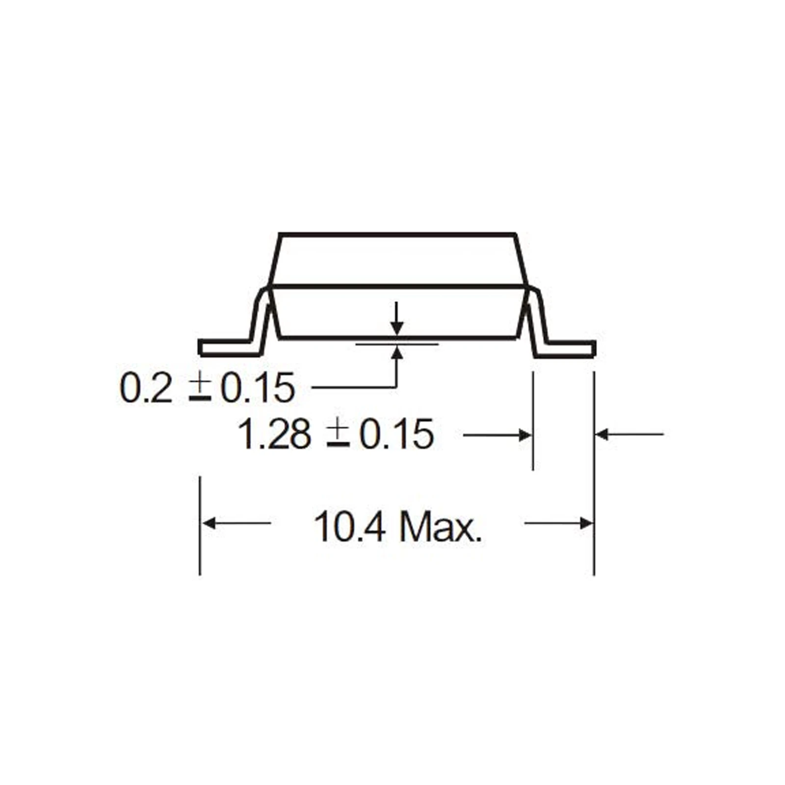 50pcs DB107S DB207S DB307S DB407S Bridge Rectifier SMD Diode 1A 2A 3A 4A 1000V