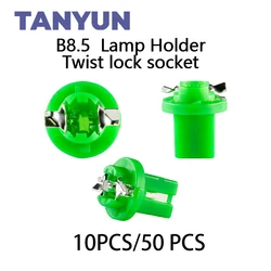 TANYUN Signaallamp B8.5D Twist Socket Instrumentenpaneel Cluster Socket Lamphouder Basis PC74 B8.5D Socket Groene Autolampen Basis