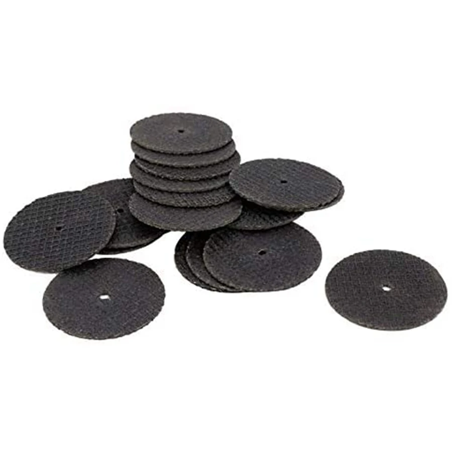 

RABIT AS59~ 25Pcs 32Mm Grinding Wheel With Mandrels For Rotary Tools Resin Cutting Disc Mini Circular Saw Blade Rotary Cut Off W