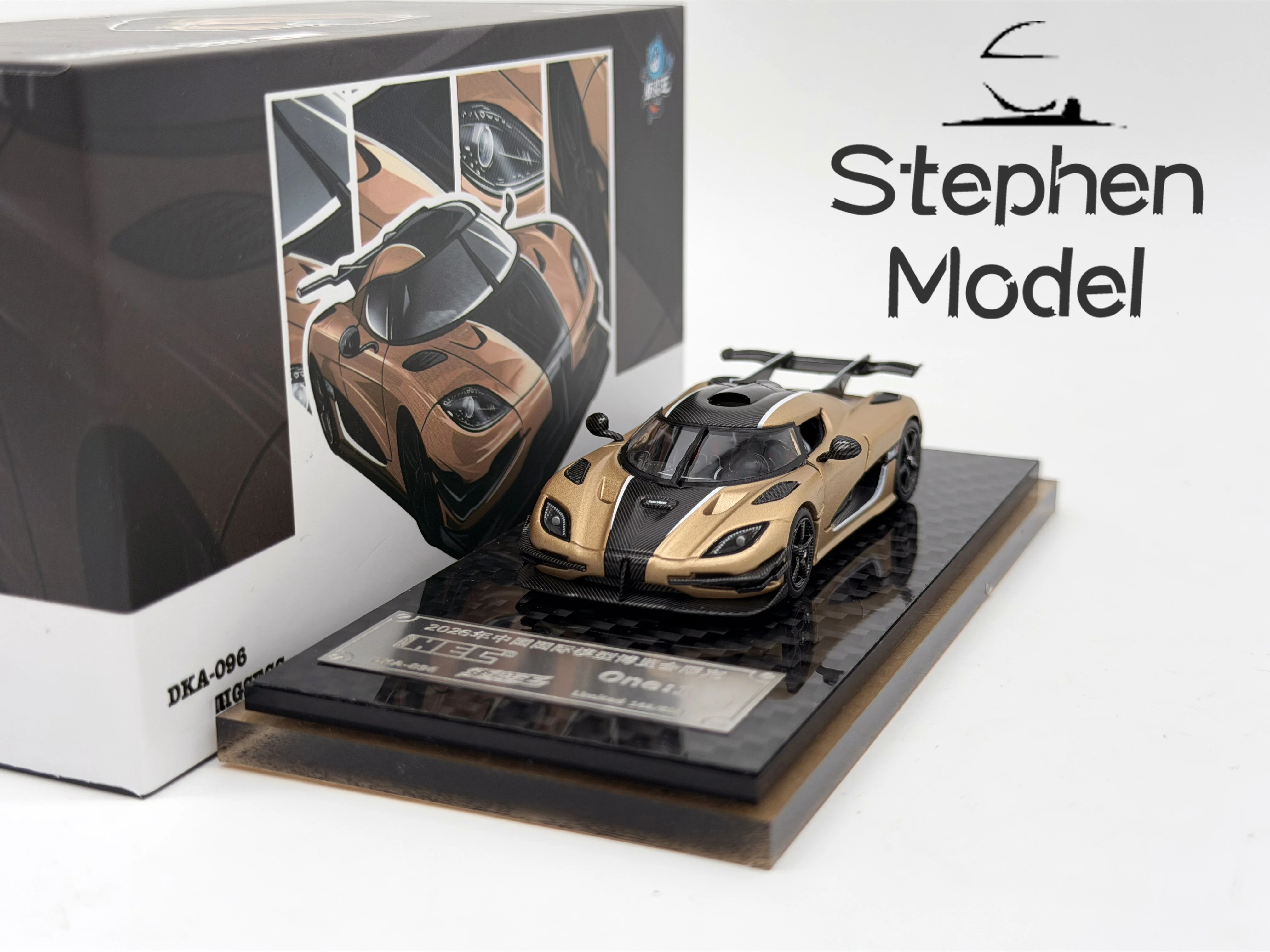 Demon King Auto 1:64 ONE:1 HEC Beijing Exhibition Limited Edition