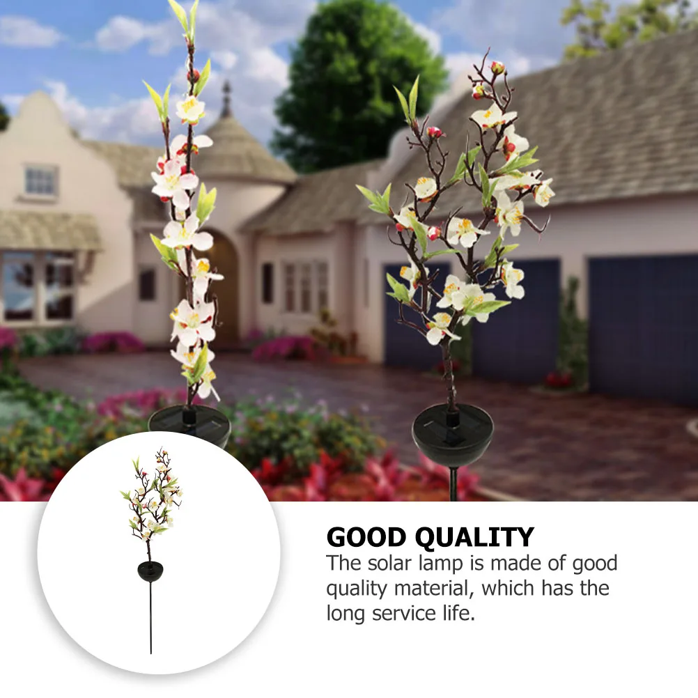 

Solar Powered Lights Garden Ground Lamp Outdoor Decor Garden Lawn Solar Light Ground Inserting Lamp Yard nament