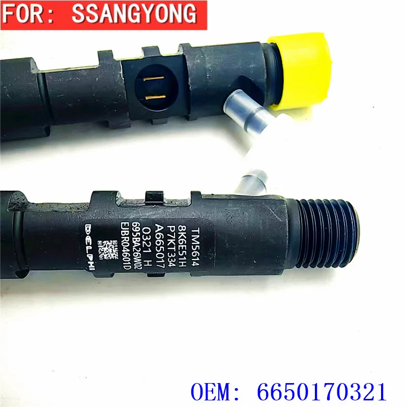 한국 쌍용 인젝터는 레스트 루티 인젝터 노즐 인젝터 어셈블리 6650170321에 적합합니다.